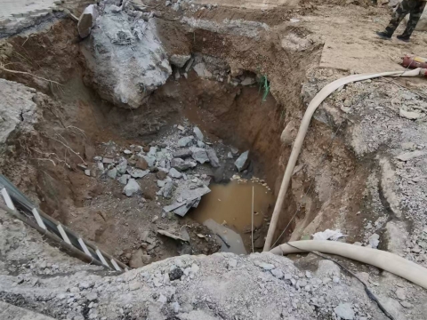 北京市政热力管道漏水检测维修中